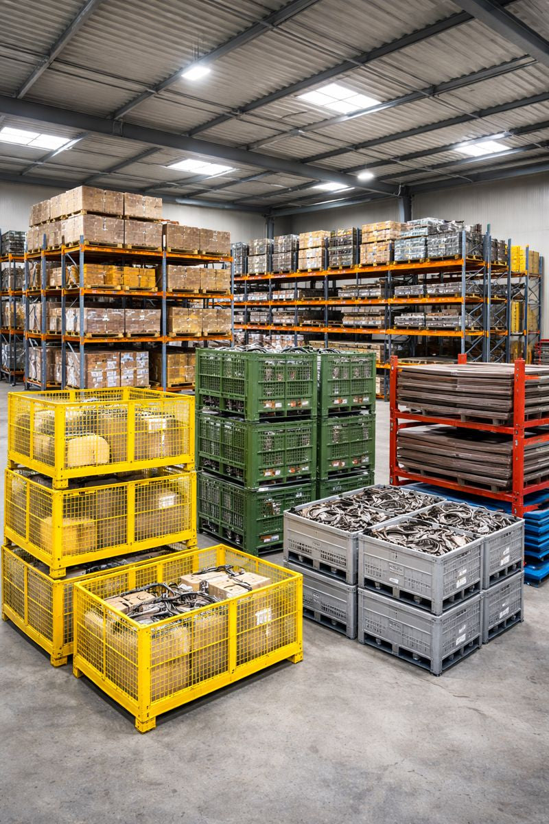 Stillages and Heavy-Duty Material Frames: Maximize Your Warehouse Efficiency