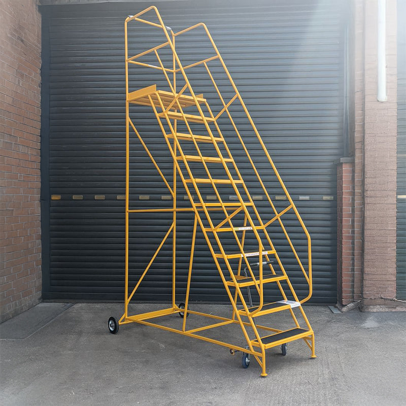 Klime-Ezee Heavy-Duty Mobile Step - KC Supply