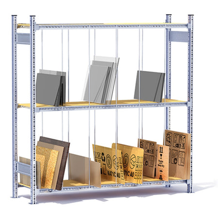SSI Schaefer Heavy-Duty Industrial Shelving - KC Supply