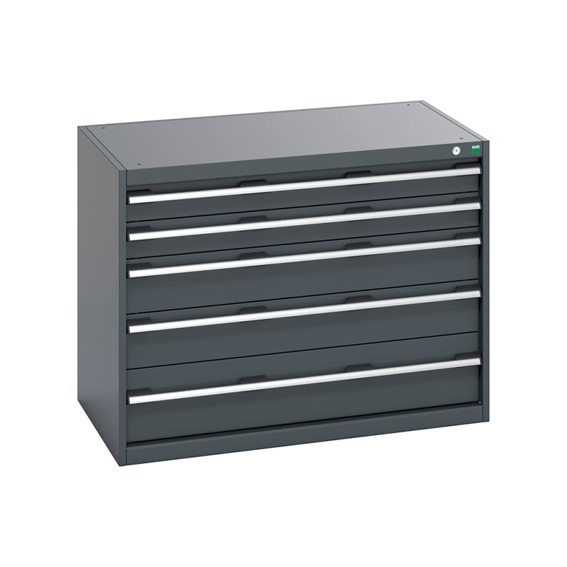 Bott Cubio 5 Drawer Cabinet 1050 Anthracite Grey