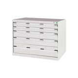 Bott Cubio 5 Drawer Cabinet 1050 Light Grey