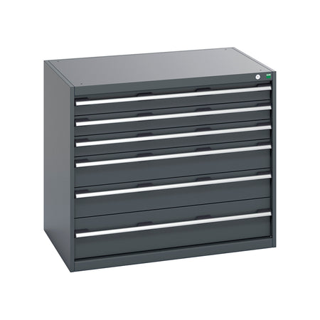 Bott Cubio 6 Drawer Cabinet 1050x900mm Anthracite Grey