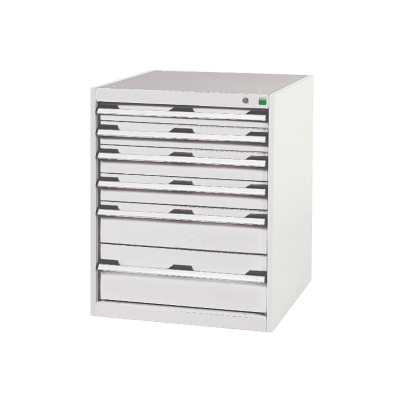 Bott Cubio 6 Drawer Cabinet 650x800mm Light Grey