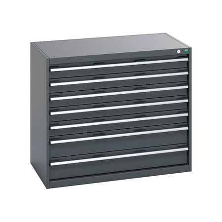 Bott Cubio 7 Drawer Cabinet 1050 Anthracite Grey