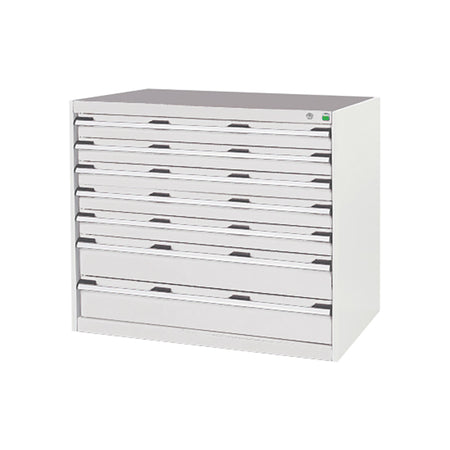 Bott Cubio 7 Drawer Cabinet 1050 Light Grey