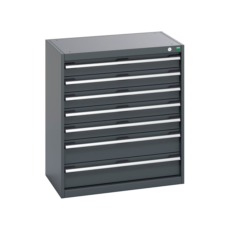 Bott Cubio 7 Drawer Cabinet 850 Anthracite Grey