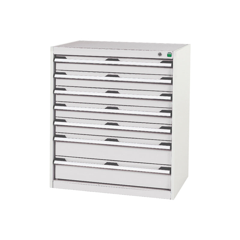 Bott Cubio 7 Drawer Cabinet 850 Light Grey