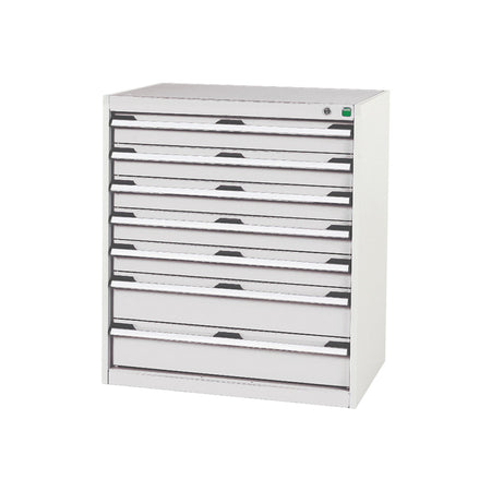 Bott Cubio 7 Drawer Cabinet 850 Light Grey