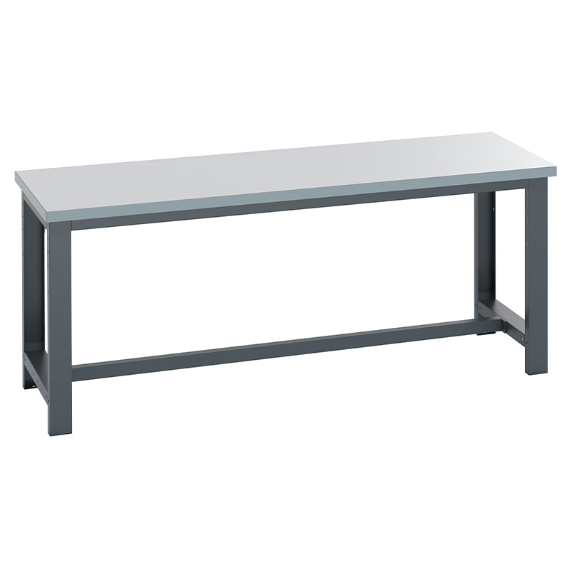 Bott Cubio Framework Bench 2000x750x840mm Laminate Anthracite Grey