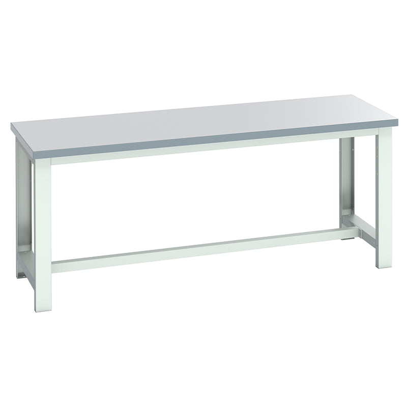 Bott Cubio Framework Bench 2000x750x840mm Laminate Light Grey