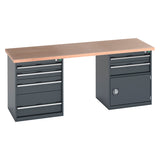 Bott Cubio Pedestal Island Bench (2000x750x840mm) - KC Supply