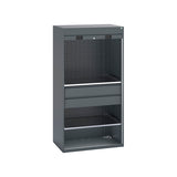 Bott Cubio Roller Shutter Workshop Cupboard Config A Anthracite Grey