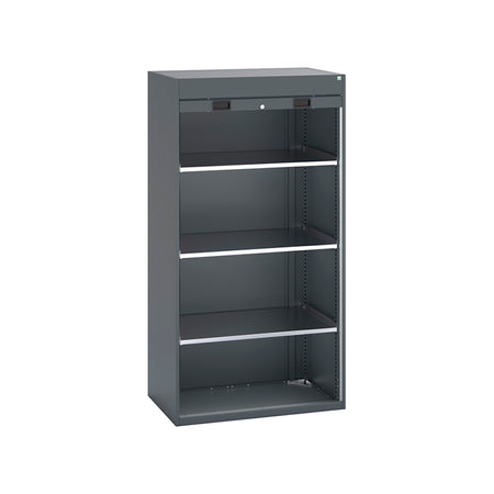 Bott Cubio Roller Shutter Workshop Cupboard Config B Anthracite Grey