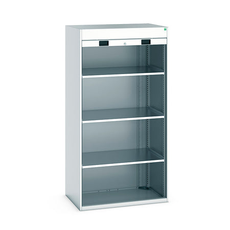 Bott Cubio Roller Shutter Workshop Cupboard Config B Light Grey