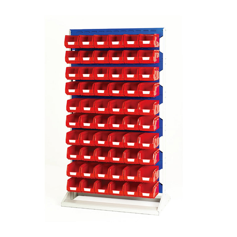 Bott Louvre Double Sided Panel Rack with Bin Kit - KC Supply