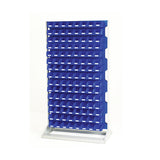 Bott Louvre Double Sided Panel Rack with Bin Kit - KC Supply
