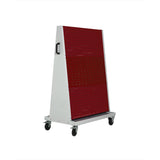 Bott Perfo Combi Panel Trolley 3 Perfo 3 Louvre Crimson Red