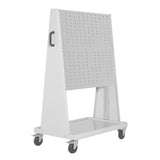 Bott Perfo Louvre Panel Trolley 4 Panels Light Grey