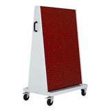 Bott Perfo Louvre Panel Trolley 6 Panels Crimson Red