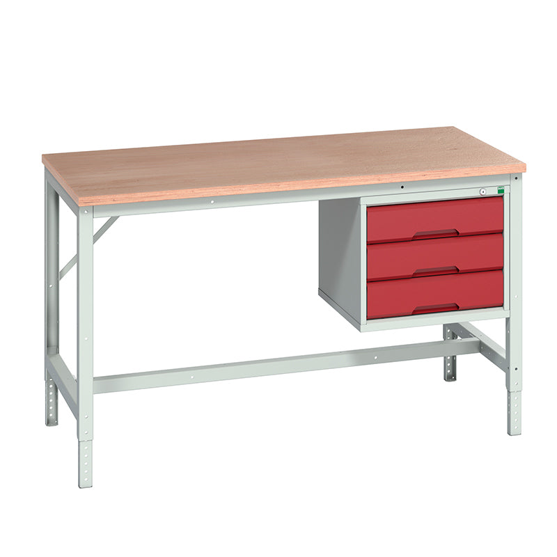 Bott Verso 3-Drawer Cabinet Framework Bench - KC Supply