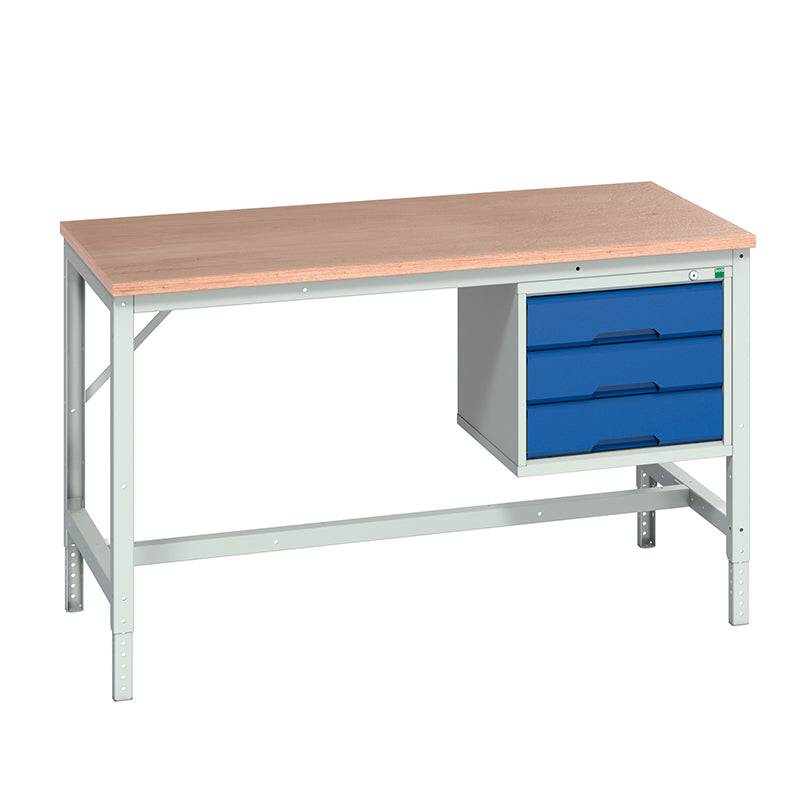 Bott Verso 3-Drawer Cabinet Framework Bench - KC Supply