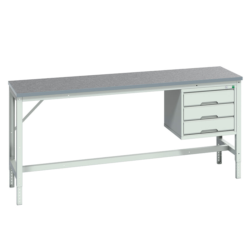 Bott Verso 3-Drawer Cabinet Framework Bench - KC Supply