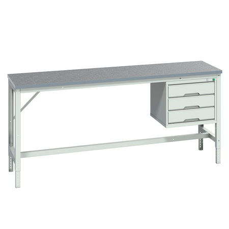 Bott Verso 3-Drawer Cabinet Framework Bench - KC Supply
