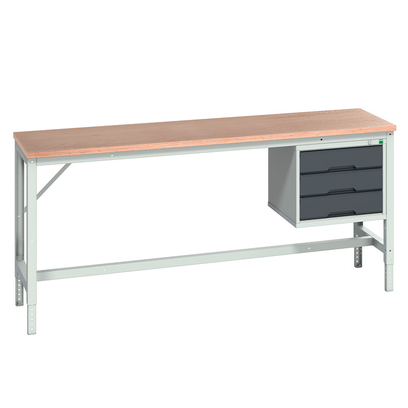 Bott Verso 3-Drawer Cabinet Framework Bench - KC Supply