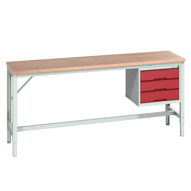 Bott Verso 3-Drawer Cabinet Framework Bench - KC Supply