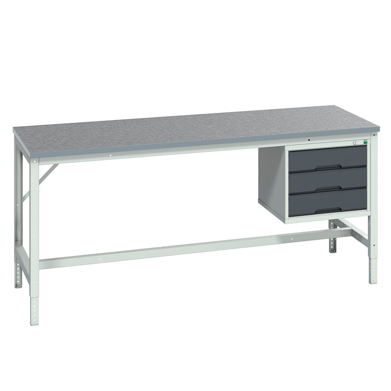 Bott Verso 3-Drawer Cabinet Framework Bench - KC Supply