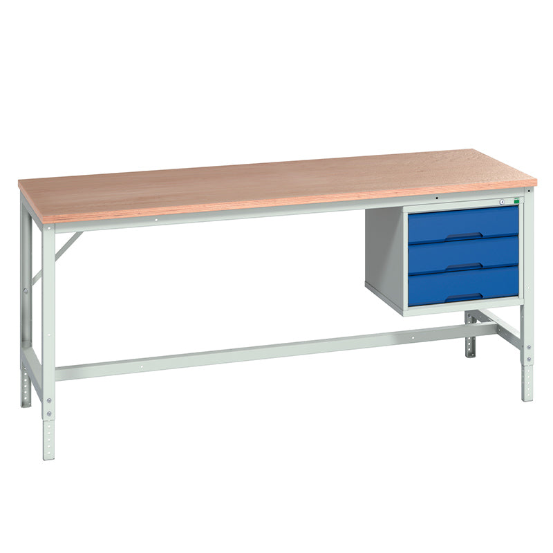 Bott Verso 3-Drawer Cabinet Framework Bench - KC Supply