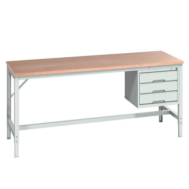 Bott Verso 3-Drawer Cabinet Framework Bench - KC Supply