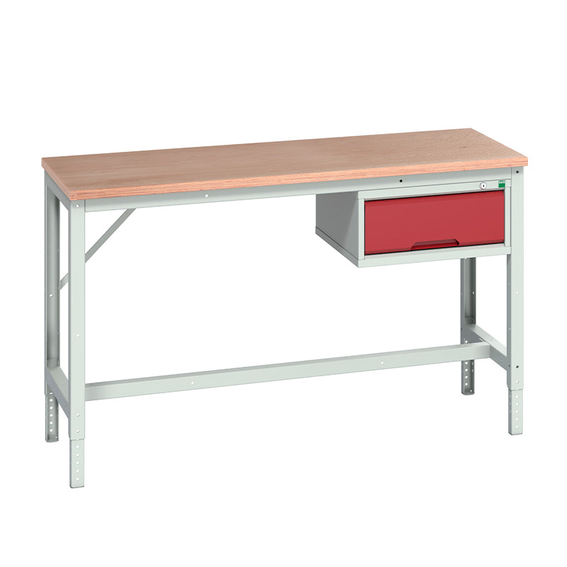Bott Verso Adjustable Framework Bench with Drawer Cabinet - KC Supply