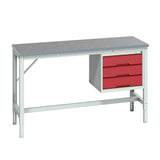 Bott Verso Adjustable Framework Bench with Drawer Cabinet - KC Supply