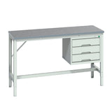 Bott Verso Adjustable Framework Bench with Drawer Cabinet - KC Supply