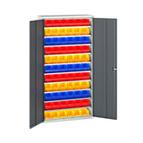 Bott Verso Bin Cupboard 1050x350x2000mm Anthracite Grey