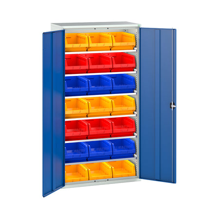 Bott Verso Bin Cupboard 1050x550mm Gentian Blue