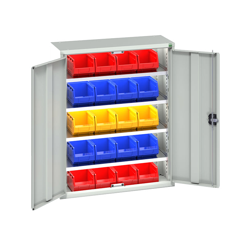 Bott Verso Bin Cupboard with Shelves & Bin - KC Supply