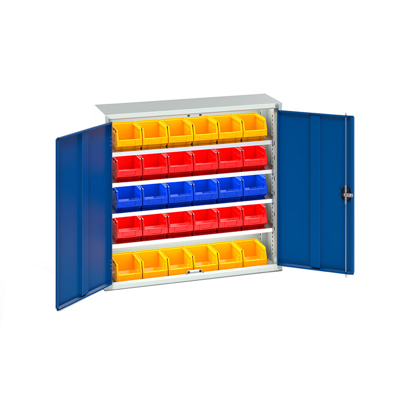 Bott Verso Bin Cupboard with Shelves & Bin - KC Supply