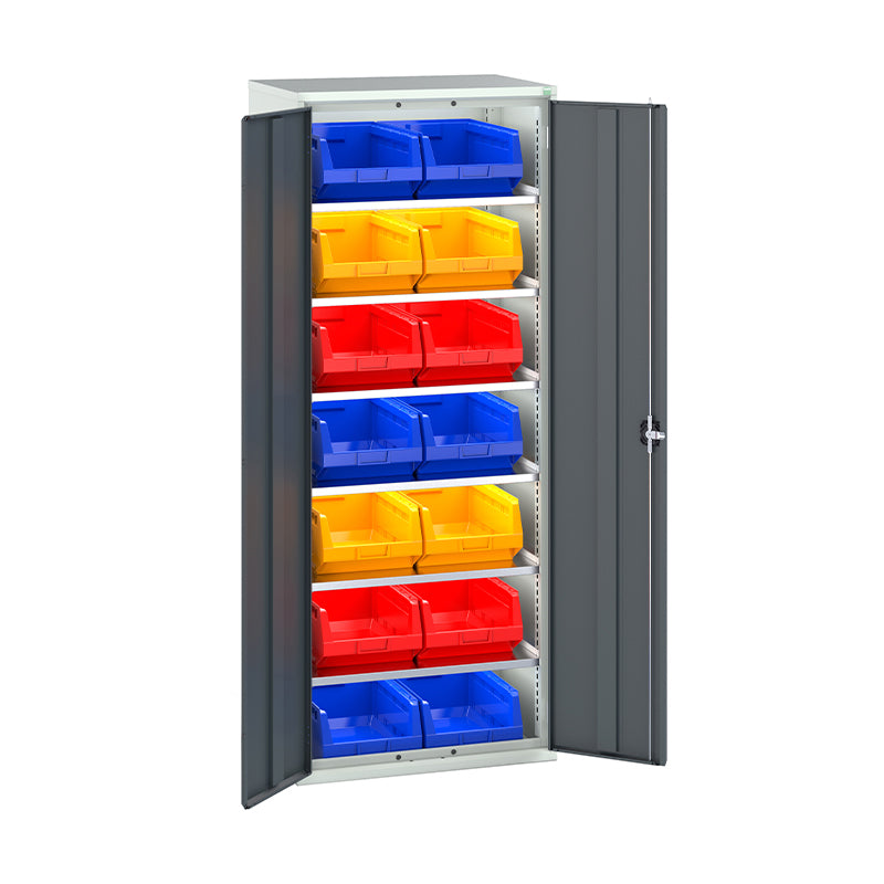 Bott Verso Bin Cupboard with Shelves & Bin - KC Supply