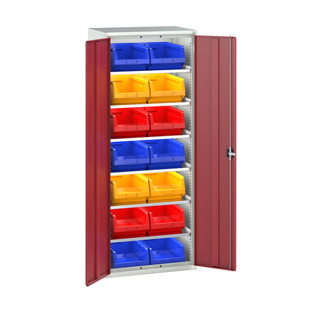 Bott Verso Bin Cupboard with Shelves & Bin - KC Supply