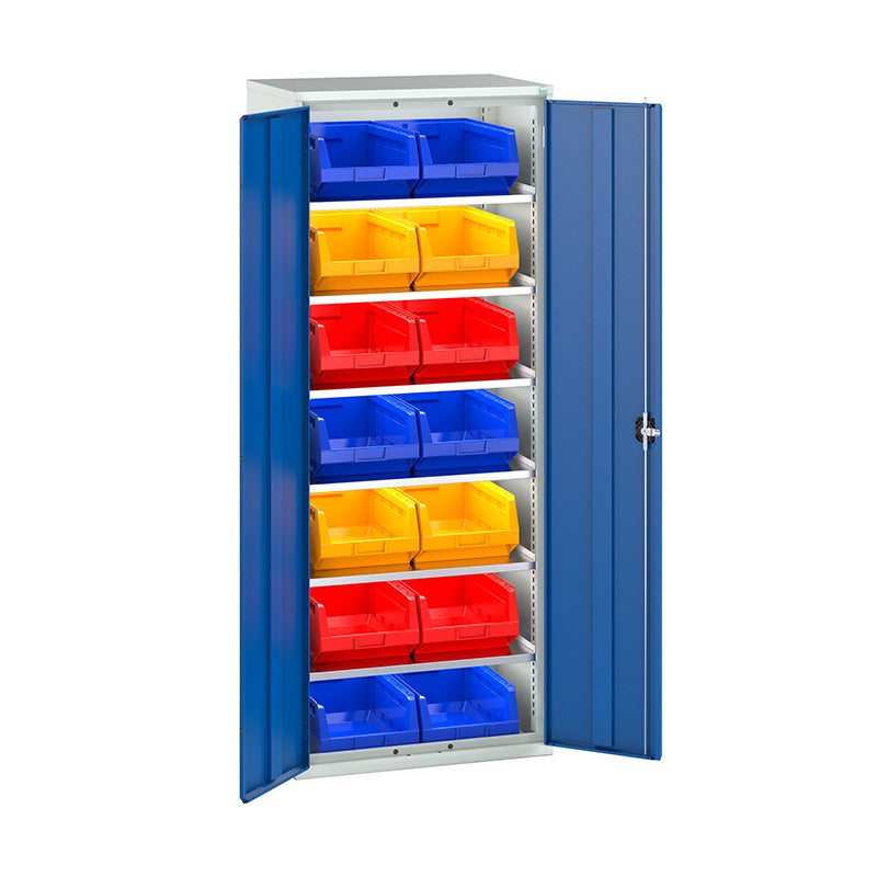 Bott Verso Bin Cupboard with Shelves & Bin - KC Supply