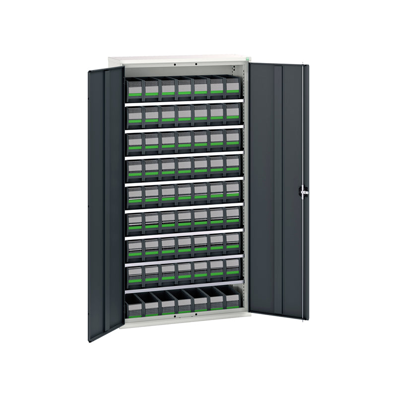 Bott Verso Bin Cupboard with Bottbox Kit 1050x350mm 63BB Anthracite Grey
