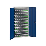 Bott Verso Bin Cupboard with Bottbox Kit 1050x350mm 63BB Gentian Blue