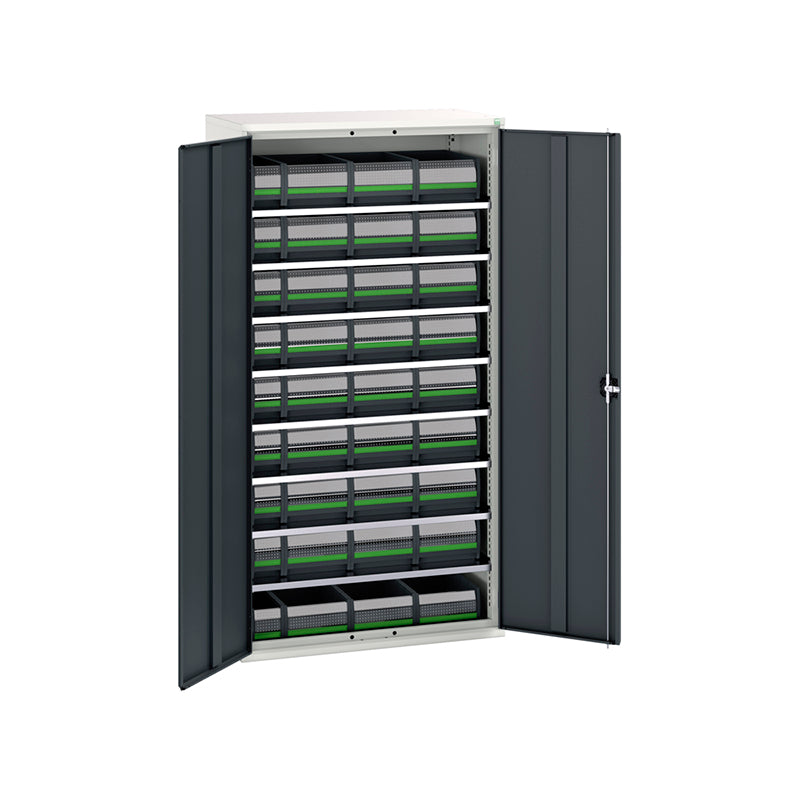 Bott Verso Bin Cupboard with Bottbox Kit 1050x550mm Anthracite Grey