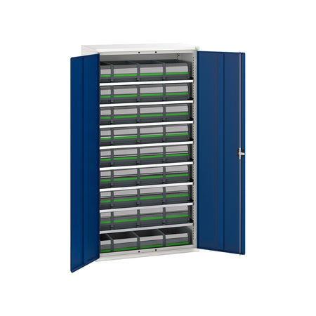 Bott Verso Bin Cupboard with Bottbox Kit 1050x550mm Gentian Blue