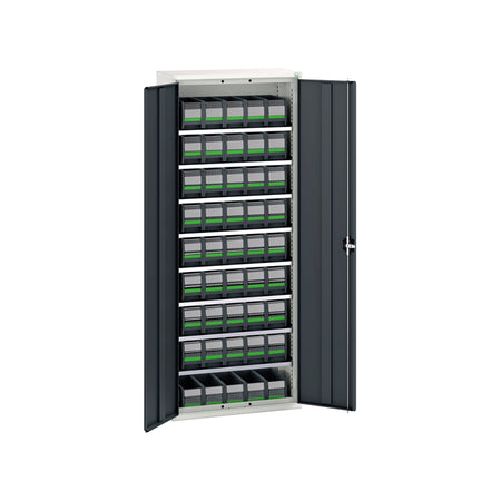 Bott Verso Bin Cupboard with Bottbox Kit 800x350mm Anthracite Grey