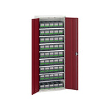 Bott Verso Bin Cupboard with Bottbox Kit 800x350mm Crimson Red