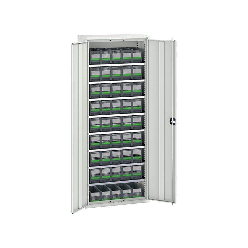 Bott Verso Bin Cupboard with Bottbox Kit 800x350mm Light Grey