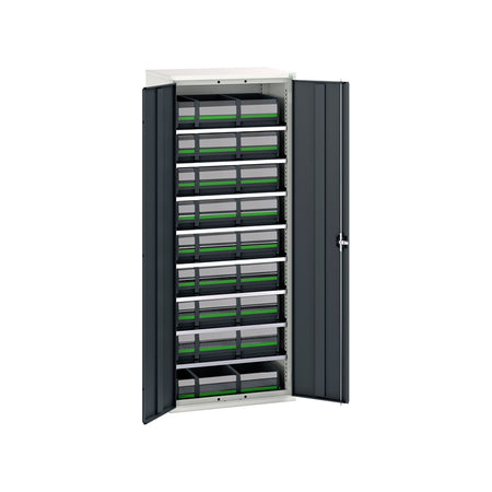 Bott Verso Bin Cupboard with Bottbox Kit 800x550mm Anthracite Grey